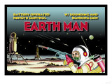 Remote Control Earth Man Poster