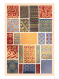 Medieval Design in Patchwork Poster by Racinet 
