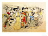 Le Boulevard, c.1900 Lámina por Théophile Alexandre Steinlen Le Boulevard, c.1900 Lámina por Théophile Alexandre Steinlen