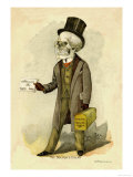 Death Fills a Prescription Print by F. Frusius M.d.