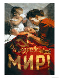 Long Live Peace Poster von Nikolai Tereschenko