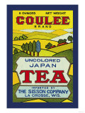 Coulee Brand Tea Poster