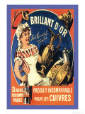 Brillant d'Or, c.1885 Prints by Théophile Alexandre Steinlen