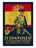 Peace is Indispensable for the Progress of the Nation Poster von Quintanilla 