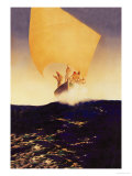 Sinbad and His Seven Brothers Pósters por Maxfield Parrish