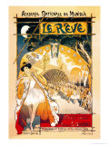 Le Reve Posters by Théophile Alexandre Steinlen