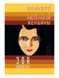 Big Sorrow of a Small Woman Posters by Stenberg Brothers 
