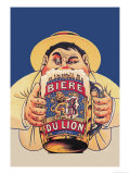 Biere du Lion Prints by Eugene Oge