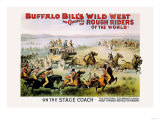 Buffalo Bill: On the Stagecoach Kunstdrucke