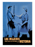 Women Can Contribute to the Victory Plakaty autor Babiano Women Can Contribute to the Victory Plakaty autor Babiano