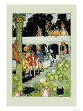 Princess Ozma's Court Affiches par John R. Neill