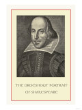 Droeshent Portrait of Shakespeare Poster Droeshent Portrait of Shakespeare Poster