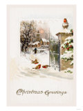 Christmas Robins Posters
