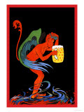 Biere au Diable Poster von Eugene Oge