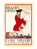 The Beggar's Opera at the Lyric Theatre Pósters
