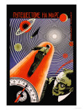 Journey To Mars Poster van Borisov Journey To Mars Poster van Borisov