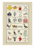 Heraldic Symbols: Seraph and Cherub Posters by Hugh Clark