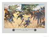 Gatlings to the Assault Prints by Hugh Charles Mcbarron Jr.