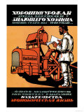 Knowledgeable Husbandman Always Gets a Good Harvest Poster by V. Kaabak