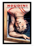 Houdini: Upside Down in the Water Torture Cell Posters