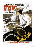 Etretat Tennis Club Prints by Ferdinand Lunel