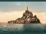 Mont St. Michel at High Tide Poster