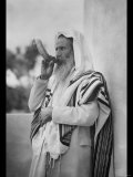 Rabbi Blowing the Shofar Fotografía