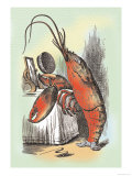 Through the Looking Glass: The Lobster Quadrille Pôsters por John Tenniel Through the Looking Glass: The Lobster Quadrille Pôsters por John Tenniel
