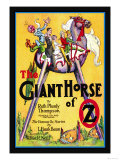 The Giant Horse of Oz Print by John R. Neill