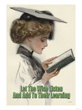 Let the Wise Listen and Add to Their Learning Posters