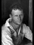 Floyd Burroughs, Cotton Sharecropper Posters par Walker Evans