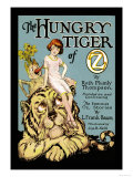 The Hungry Tiger of Oz Prints by John R. Neill