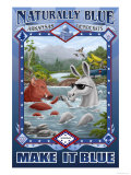 Naturally Blue Arkansas Democrats Prints by Richard Kelly