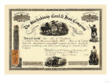 The Shickskinny Coal & Iron Company, c.1868 Posters