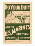 Do your Duty, Join the U.S. Marines Posters
