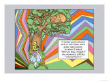 Alice in Wonderland: Alice and the Cheshire Cat Prints by John Tenniel