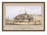 Glass Exhibition Building, Centennial International Exhibition, 1876 Prints by Thompson Westcott