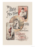 The Belle of New York, Lancers Print by W&d Downey