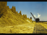 Nearly Exhausted Sulphur Vat Affiche par John Vachon