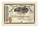 The McClintockville Petroleum Company, c.1864 Kunstdruck