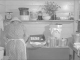 Cooking Biscuits Prints by Marion Post Wolcott