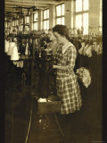 Girls Topping Stockings Prints by Lewis Wickes Hine