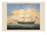 St. Mary's Entering the Harbour of Mobile Posters by Evans 