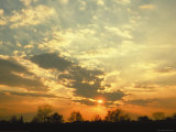 Altocumulus Clouds Poster by Ralph F. Kresge
