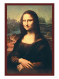 Mona Lisa Prints by Leonardo da Vinci 