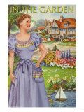 In The Garden, 50's Retro Dress II Photo