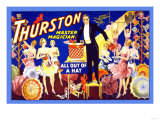 Thurston, Master Magician All Out of a Hat Posters