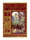 King Arthur and His Round Table Print