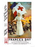 France's Day, Please Help Posters par Amedee Forestier