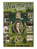 Newmann the Great Hypnotist and Mind Reader Poster